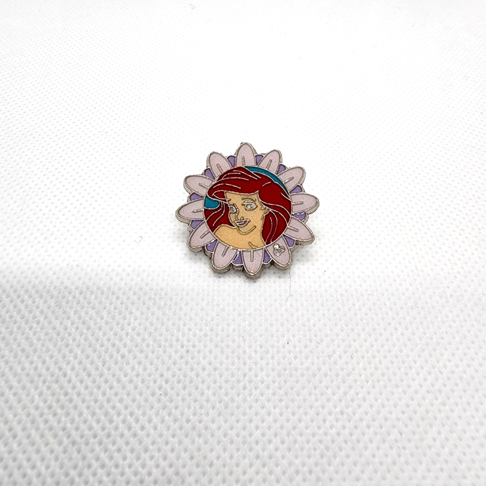 🌺 5/$25 Disney Ariel Flower Princesses Hidden Mickey 5 of‎ 5 Trading Pin